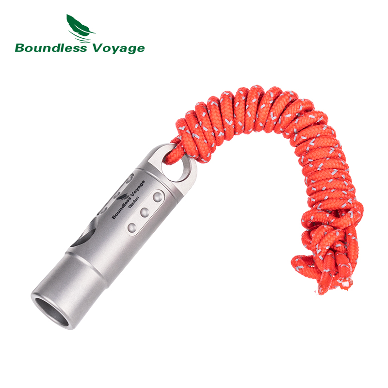 Титановый свисток Boundless Vo – обзор и цена Emergency Whistle Loud
