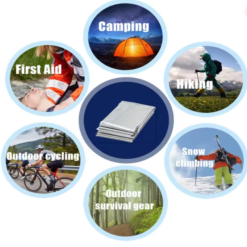 Портативная аварийная палатка  – обзор и цена Emergency Mylar Tent